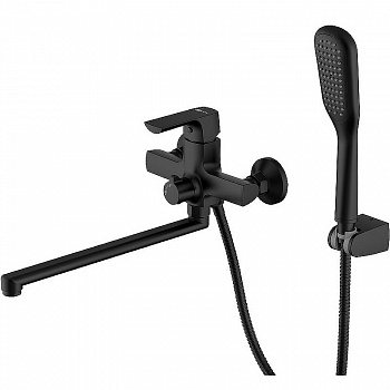 Смеситель для ванны Lemark Ursus LM7251BL Черный