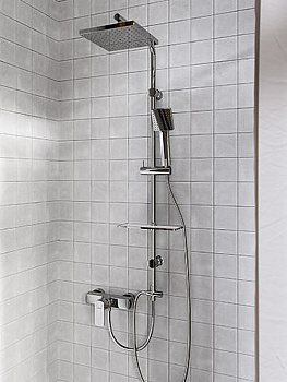 Смеситель для душа Ferro Alba VerdeLine BLB7VL Хром