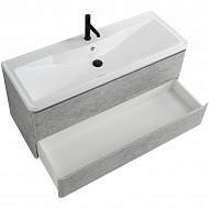 Тумба под раковину BelBagno 120 ALBANO-1200-2C-SO-CVG подвесная Cemento Verona Grigio