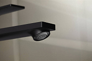 Смеситель для раковины Hansgrohe Rebris E 72557670 Черный матовый