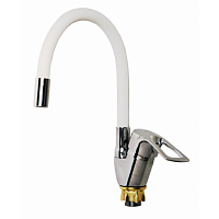Смеситель для кухонной мойки VIKO (V-6448 White)