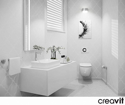 Унитаз Creavit Free FE320-11CB00E-0000 подвесной Белый без сиденья