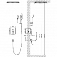 Душевая система Timo Selene SX-2039/00SM Хром