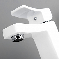 Смеситель для раковины WasserKRAFT Aller 1063W Белый Хром
