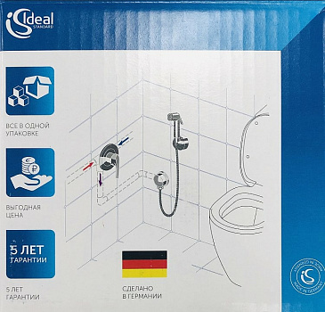 Гигиенический душ со смесителем Ideal Standard Ceraplan B0040AA Хром