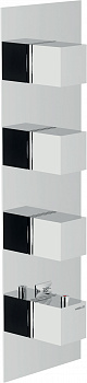 Смеситель для душа Nobili Seven WE00104/QCR (на 4 выхода) Chrome