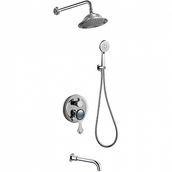 Душевая система Bronze de Luxe Yasmina NT800/B03 Хром