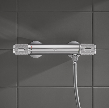 Смеситель для душа Grohe Grohtherm 1000 Performance 34776000 с термостатом Хром