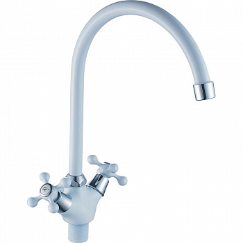 Смеситель для кухни Cron CN4308-8 Белый