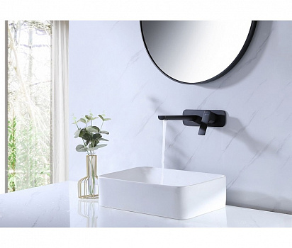 Смеситель для раковины Lemark Ursus LM7226BL Черный