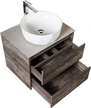 Тумба под раковину BelBagno Kraft 60 KRAFT-600-2C-SO-PP подвесная Pino Pasadena