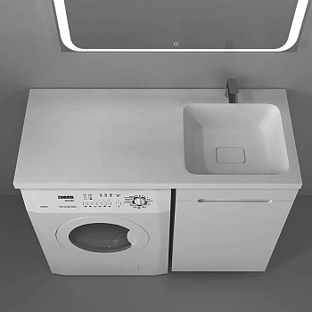 Тумба под раковину Raval Forte 110 R For.01.110.R/N/W Белая