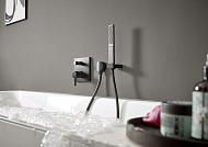Смеситель для душа Hansgrohe Finoris 76415670 Черный матовый