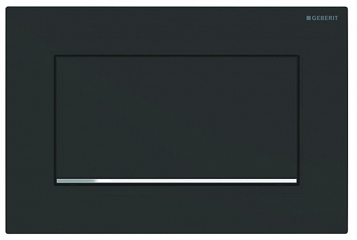 115.893.14.1 Смывная клавиша Sigma 30 NEW смыв-стоп к 111.300/350/361/362/380/390/796 не оставляет отпечатков пальцев,черный мат/глянц хром/черный мат