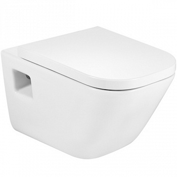 Сиденье для унитаза Roca The Gap 801472004 Белое с микролифтом
