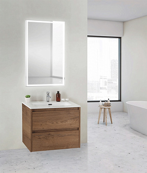 Тумба под раковину BelBagno KRAFT 39-700/390-2C-SO-RT подвесная Rovere Tabacco