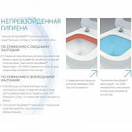 Унитаз компакт Ideal Standard Tesi T008701 без бачка и сиденья