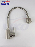 Смеситель для кухни Viko V-4414 Серебро