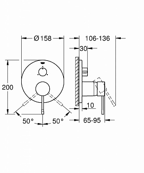 Смеситель для душа Grohe Essence New 24092001 Хром