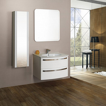 Тумба под раковину Cezares Comfort 75 54356 подвесная Bianco lucido