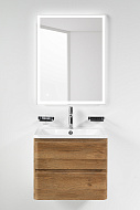 Тумба под раковину BelBagno 70 ALBANO-700-2C-SO-RR подвесная Rovere Rustico