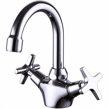 Смеситель для раковины Kaiser Crystal 28111 Хром