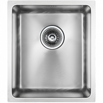 Кухонная мойка Paulmark Vista 44 PM904438-BS Брашированная сталь