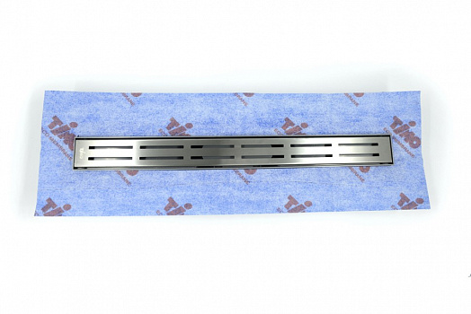 Дренажный канал Timo 60см с решеткой DOUBLE GAP из нержавеющей стали Smart (SM-DGG60-LS40(DRY))
