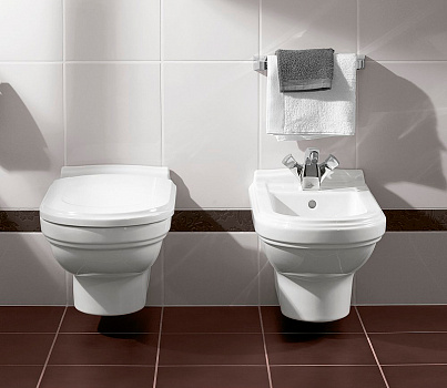 Унитаз Villeroy&Boch Hommage 6661B0R1 подвесной без сиденья