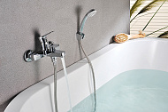 Смеситель для ванны Lemark Plus Grace LM1512C Хром