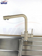 Смеситель для кухни Viko V-5014 Песочный