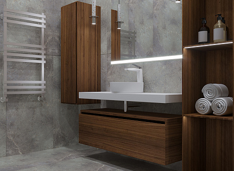 Тумба Boheme Armadi Art Vallessi UNO-S 100 897-100-D подвесная Dark oak