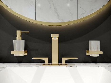 Смеситель для раковины Hansgrohe Metropol 32515990 Полированное золото