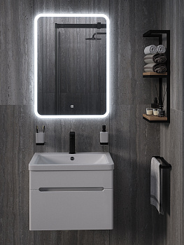Зеркало RUNO с подсветкой 600х800 Руан Led (ЗЛП2481)