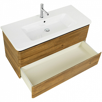 Тумба под раковину BelBagno 105 ALBANO-CER-1050-2C-SO-RR подвесная Rovere Rustico