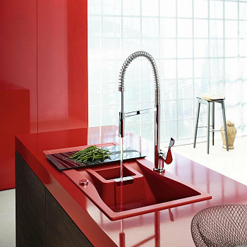 Смеситель для кухни Axor Citterio 39840000 Хром