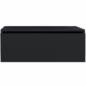 Тумба Boheme Armadi Art Flat Vallessi Uno-S 120 897-120-A glossy подвесная Антрацит глянец