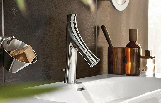 Смеситель для раковины Axor Starck Organic 12010000 Хром