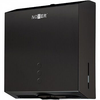 Диспенсер для бумажных полотенец Nofer из  стали черный