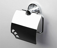 Держатель туалетной бумаги WasserKRAFT Isen K-4025 с крышкой Хром