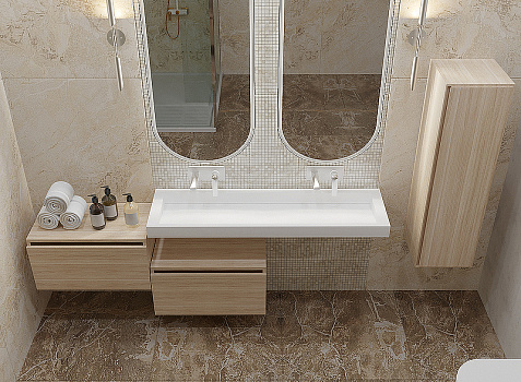 Тумба Boheme Armadi Art Flat Vallessi Uno-S 80 897-080-L подвесная Light oak