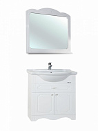 Зеркало Bellezza Кантри 75 Белое