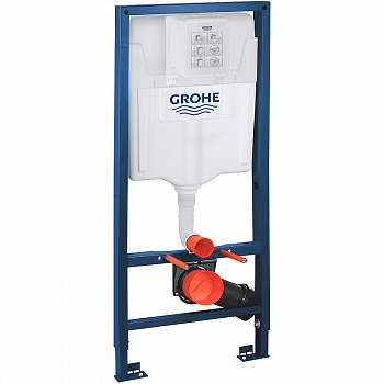 Инсталляция Grohe Solido 38981000 для унитаза с клавишей смыва Хром