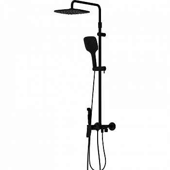 Душевая система Damixa Apollo DX220920300 Черная матовая