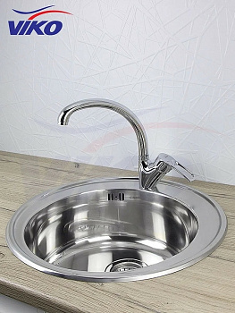 Смеситель для кухни Viko V-6404 Хром
