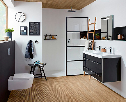 Унитаз Villeroy&Boch Avento 5656HR01 подвесной с сиденьем Микролифт