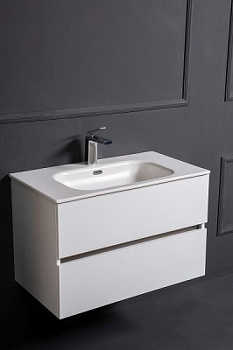 Тумба под раковину Boheme Armadi Art Vallessi 80 837-080-W подвесная White