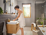 Смеситель для раковины Hansgrohe Rebris E 72557000 Хром