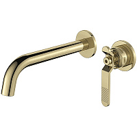 Смеситель для раковины Bronze de Luxe 1760'S 5530CG Золото матовое