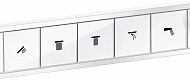 Смеситель для душа Hansgrohe RainSelect 15384700 с термостатом Белый матовый